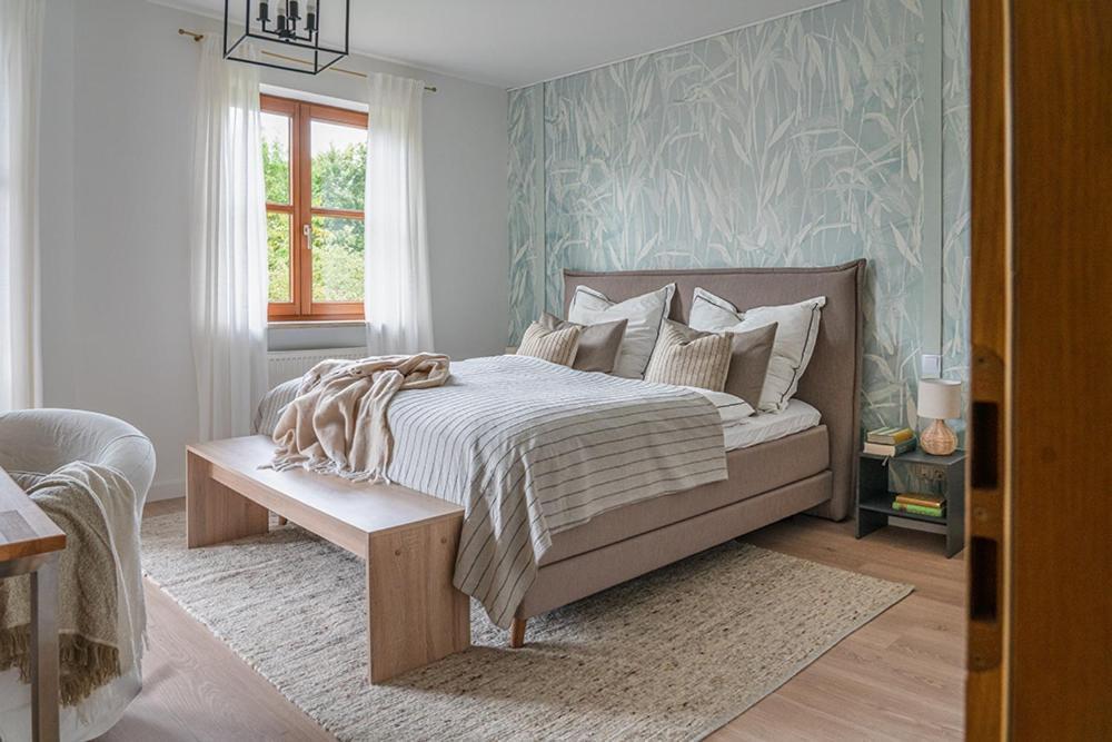 Stilvolle Seewohnung In Utting Utting am Ammersee Buitenkant foto